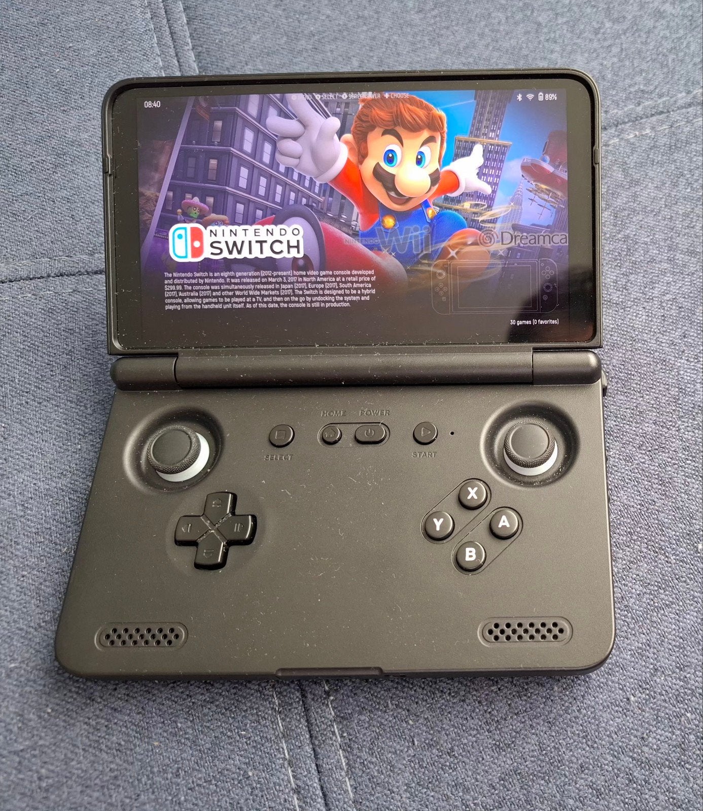 Retroid Flip 2 (Oled, 128GB+1TB, Dock, ES-DE), Enlèvement ou Envoi, Retroid