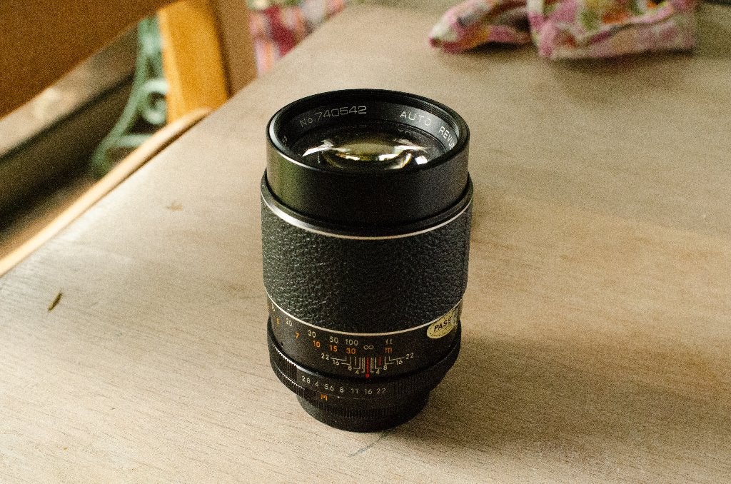 M42 f=135mm 1:2.8 lens, Ophalen, Zo goed als nieuw, Telelens