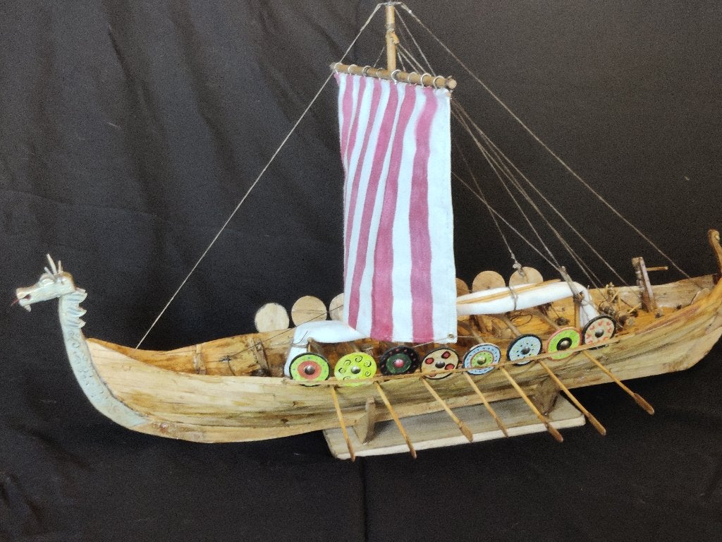 Model Vikingschip, Hobby en Vrije tijd, Modelbouw | Boten en Schepen, Ophalen