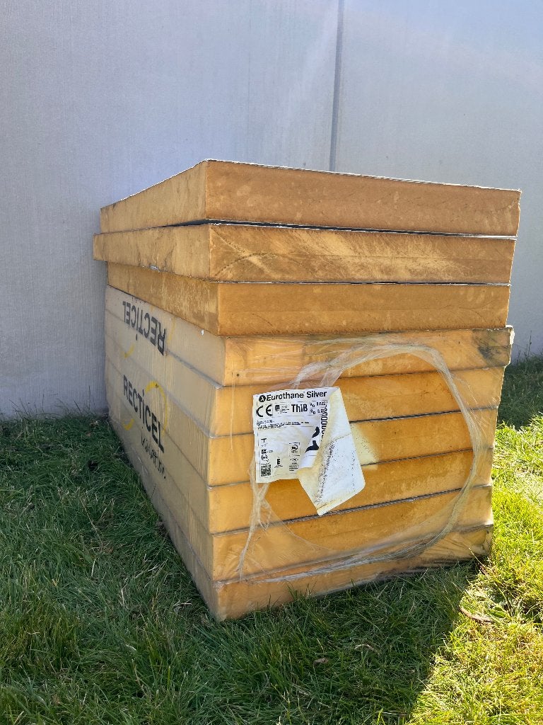 Recticel isolatie, Bricolage & Construction, 8 à 12 cm, 10 à 15 m², Comme neuf, Enlèvement