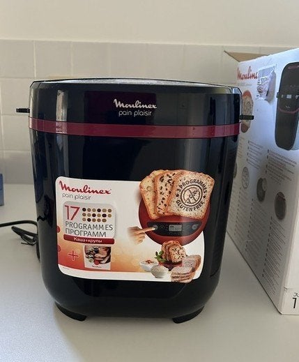 bakmachine brood, Elektronische apparatuur, Broodbakmachines, Meer dan 10 programma's, Zo goed als nieuw, 400 tot 800 gram deeg