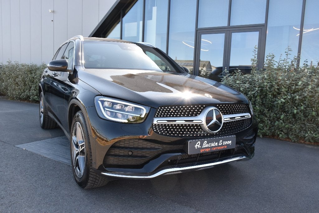 MERCEDES GLC 220 4-Matic HYBRID AMG LINE /DAB/ CAMERA, Auto's, Mercedes-Benz, Automaat, 145 kW, 4 cilinders, Lane Keeping Assist