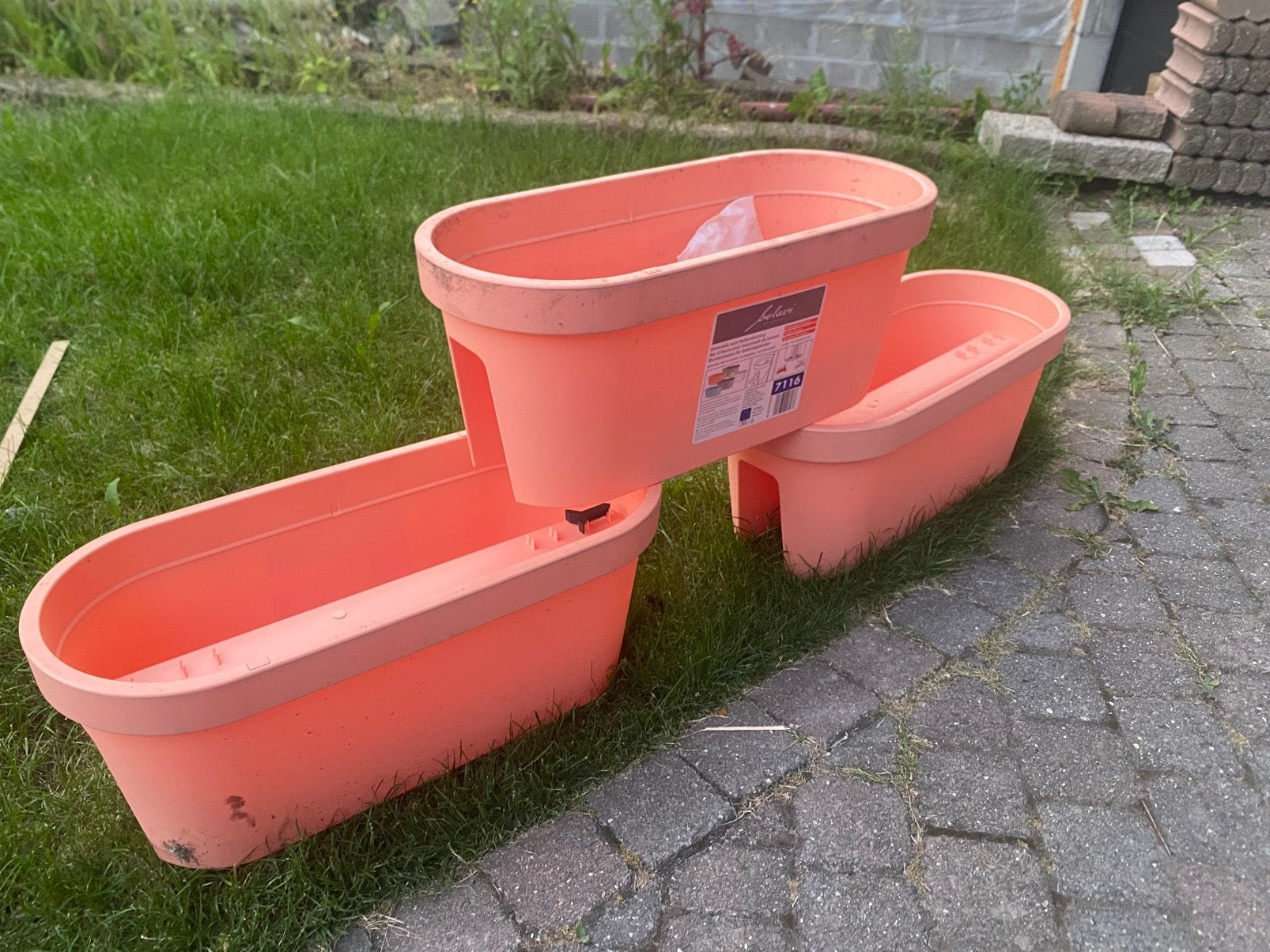 Bloembak voor balkon leuning, Tuin en Terras, Ophalen, Zo goed als nieuw, Balkon