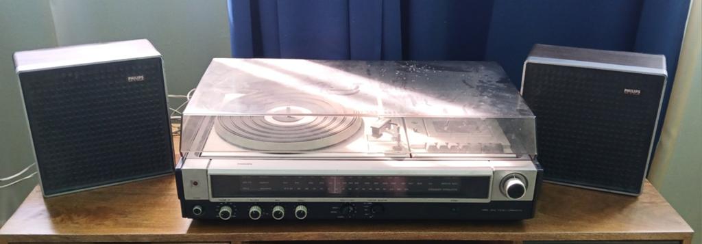 Philips vintage platenspeler, Audio, Tv en Foto, Stereoketens, Ophalen, Gebruikt, Tuner of Radio, Philips