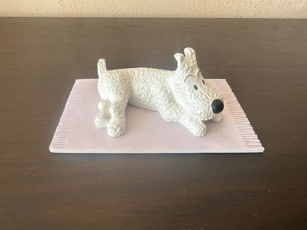 Statuette Milou sur tapis (de la série Tintin), Enlèvement ou Envoi, Tintin, Comme neuf