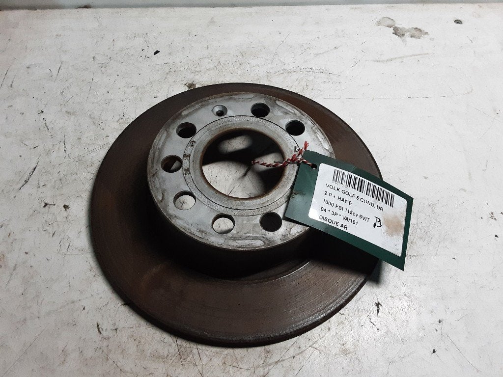 FREIN DISQUE ARRIÈRE Volkswagen Golf V (1K1), Volkswagen, Mevr. I. Hauben, Utilisé, Rue de l'Espoir 34 34
4030  GRIVEGNÉE, BE