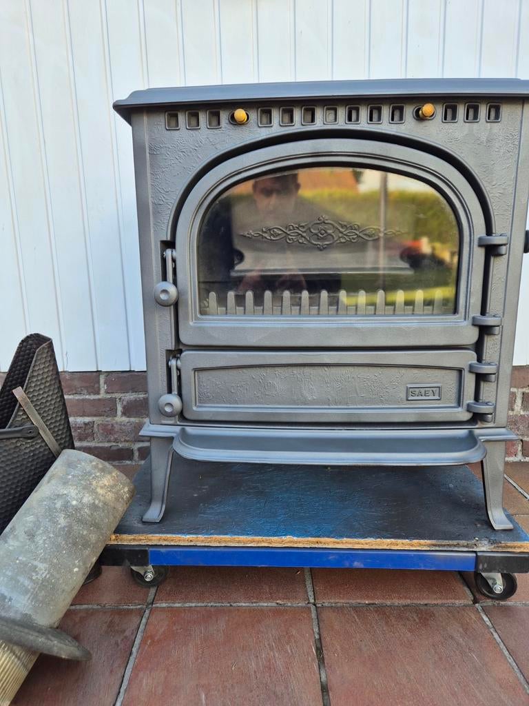 Gietijzer SAEY 92 kachel te koop (Allesbrander), Ophalen, Nieuw, Overige brandstoffen, Allesbrander