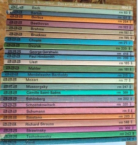 24 Biografieën van klassieke componisten, Boeken, Muziek, Gelezen, Algemeen, Ophalen of Verzenden