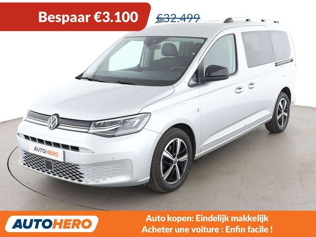 Volkswagen Caddy 2.0 TDI Style Maxi (bj 2023, automaat), Auto's, Volkswagen, 122 pk, Gebruikt, Euro 6, 7 zetels