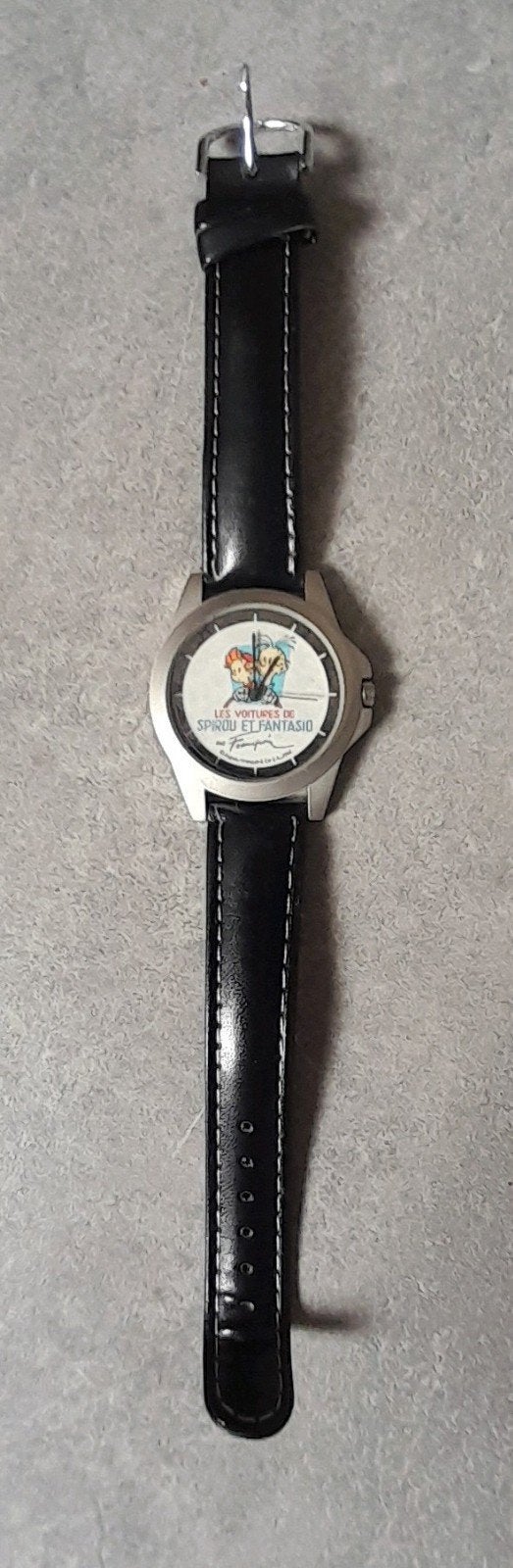 Montre spirou et fantasio, Ophalen