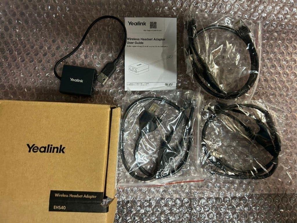 ☎️ NIEUW Yealink EHS40 Headsetr DHSG USB adapter EHS 40 ☎️, Télécoms, Téléphones fixes | Combinés & sans fil, Enlèvement ou Envoi