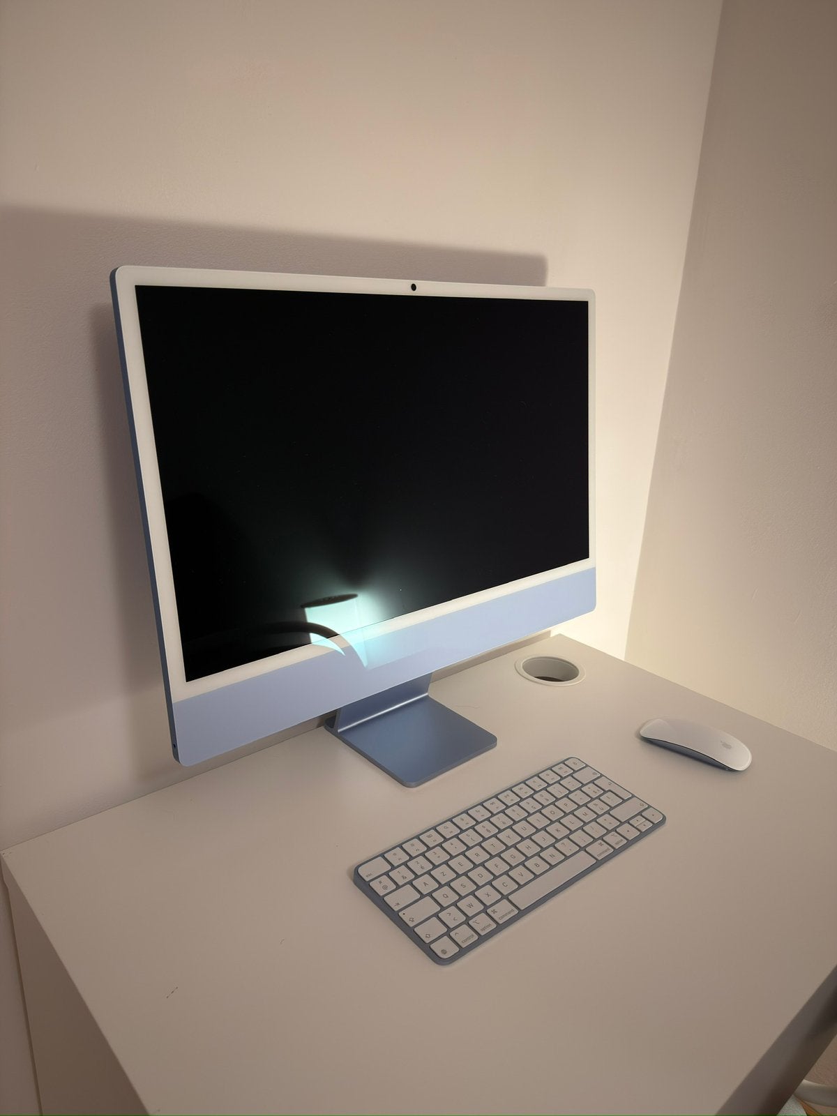 Apple iMac 24” M4 – 16GB RAM / 256GB SSD – Blauw, Computers en Software, Apple Desktops, Ophalen, SSD, IMac, Zo goed als nieuw