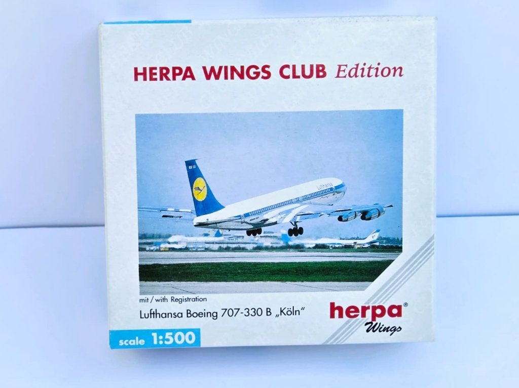 herpa Boeing 707-330B Lufthansa., Ophalen of Verzenden
