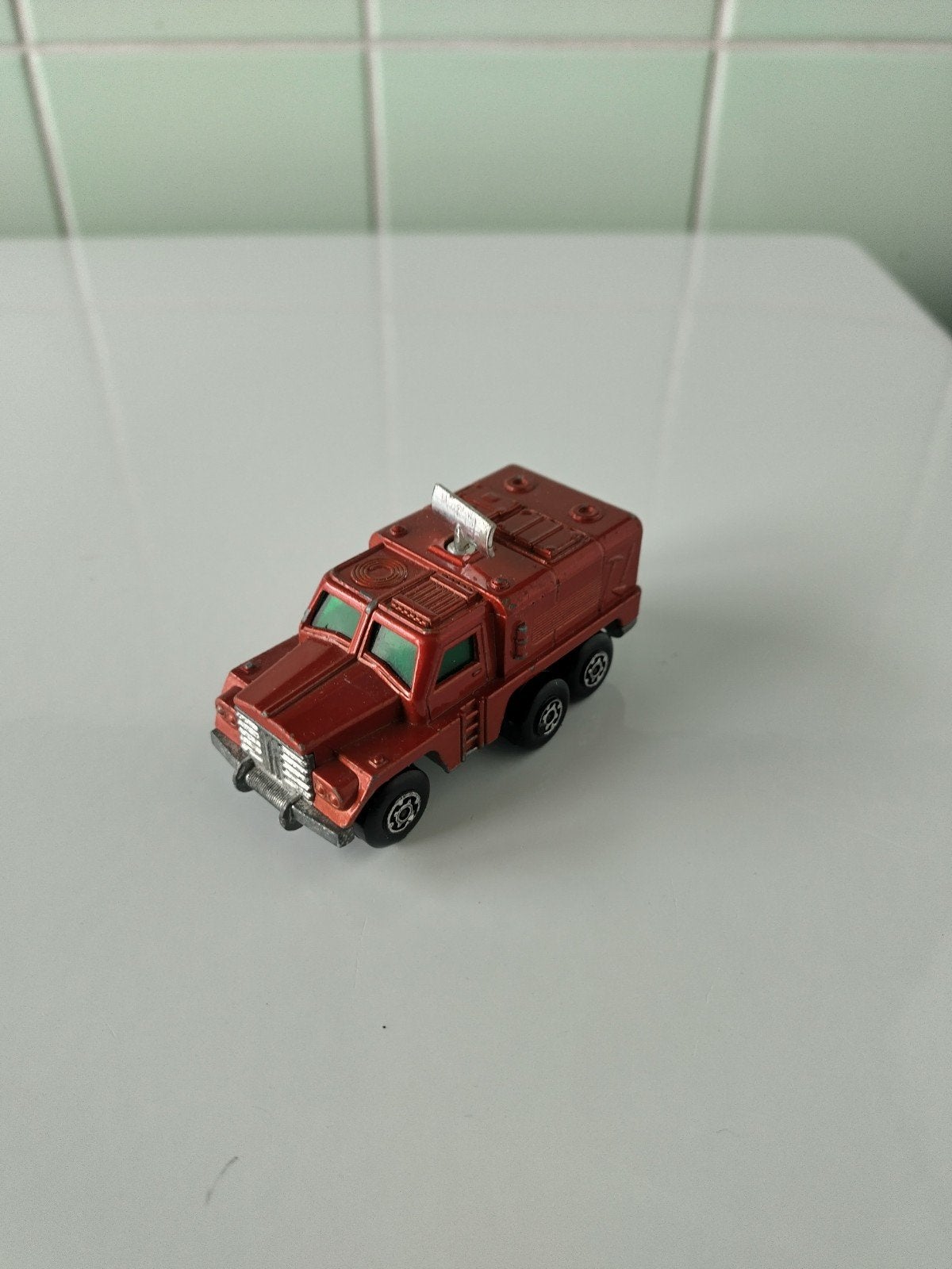 Vintage Matchbox Badger AFHALING LEES BESCHRIJVING, Hobby en Vrije tijd, Ophalen, Gebruikt, Auto, Matchbox