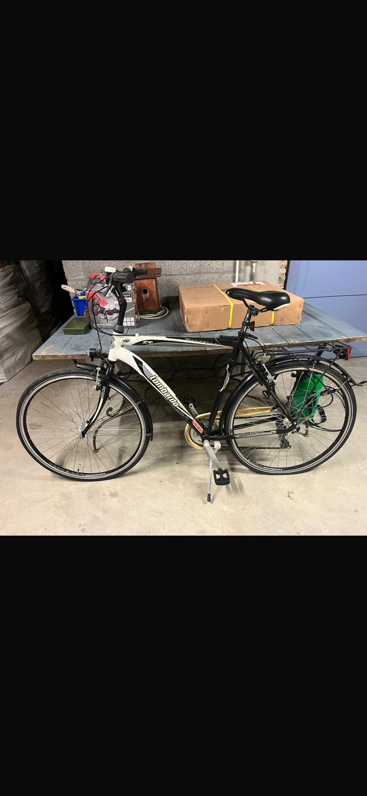 Mannenfiets lombardo, Autres marques, Vitesses, Frein sur jante, Comme neuf
