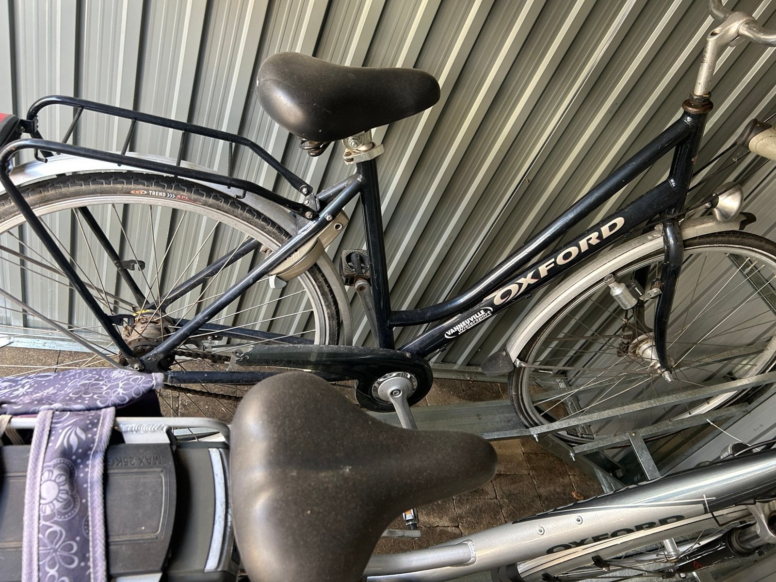Oxford dames en herenfiets, Fietsen en Brommers, Ophalen, Gebruikt, Overige merken, Versnellingen