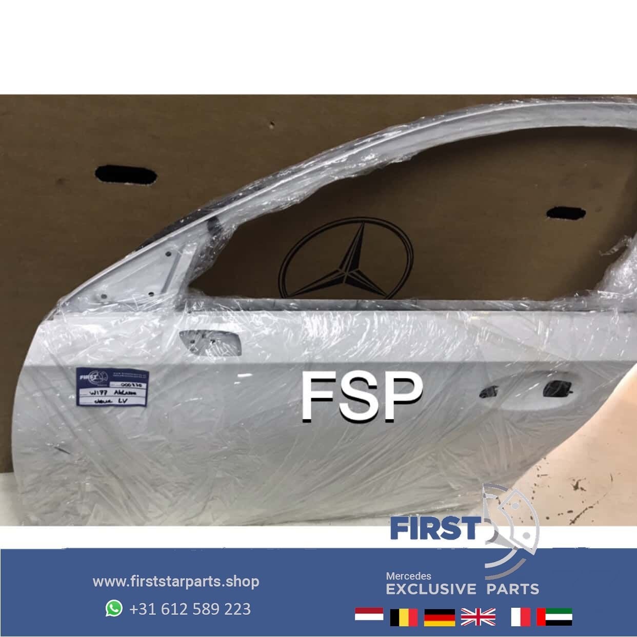 W177 DEUR LINKS VOOR ZWART WIT GRIJS Mercedes A Klasse LINKE, Autos : Pièces & Accessoires, Utilisé, Porte, -, -