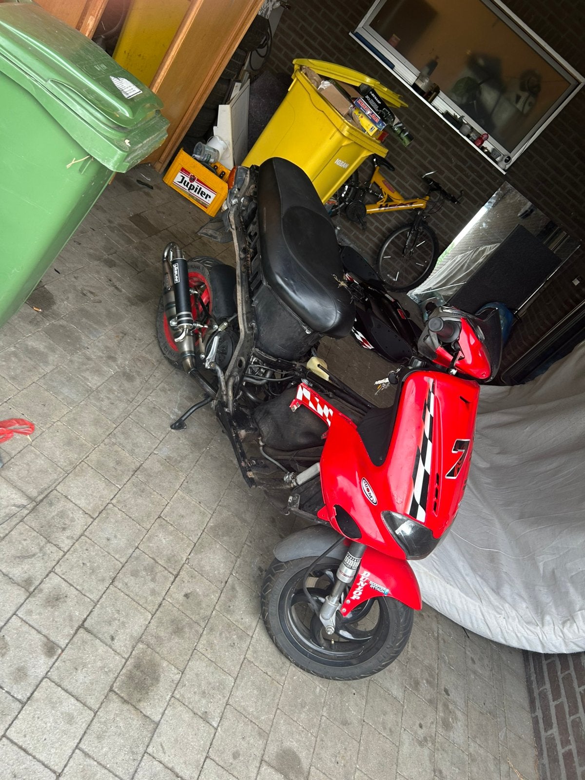 Gilera runner 70cc b klasse, Autres modèles, 70 cm³, Comme neuf, Classe B (45 km/h)
