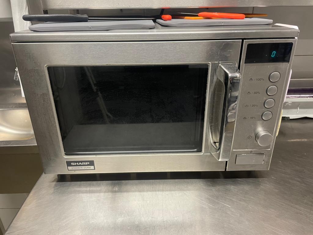 Sharp microgolf oven 2100w, Ophalen, Zo goed als nieuw, Oven