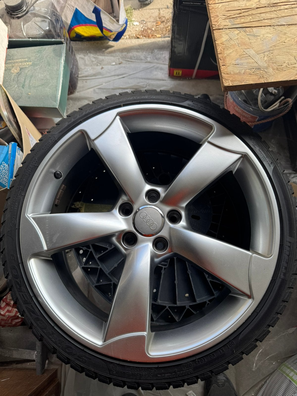 4 Jante Audi Rotor, Neuf, Pneus et Jantes, Pneus hiver, 19 pouces