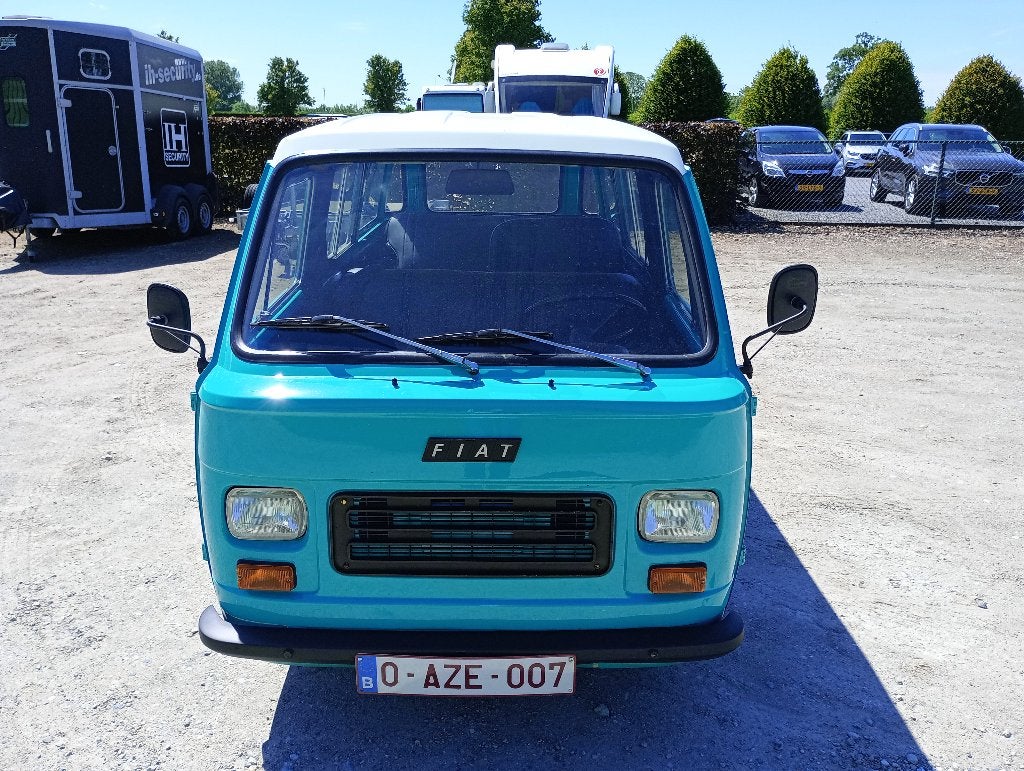 fiat T900 panorama mini bus 1976 prima, Auto's, Zwart, Particulier, Achterwielaandrijving, Monovolume