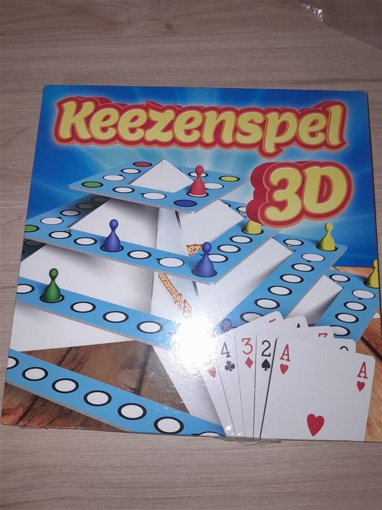 Keezenspel 3d - s4933, Verzenden, Zo goed als nieuw