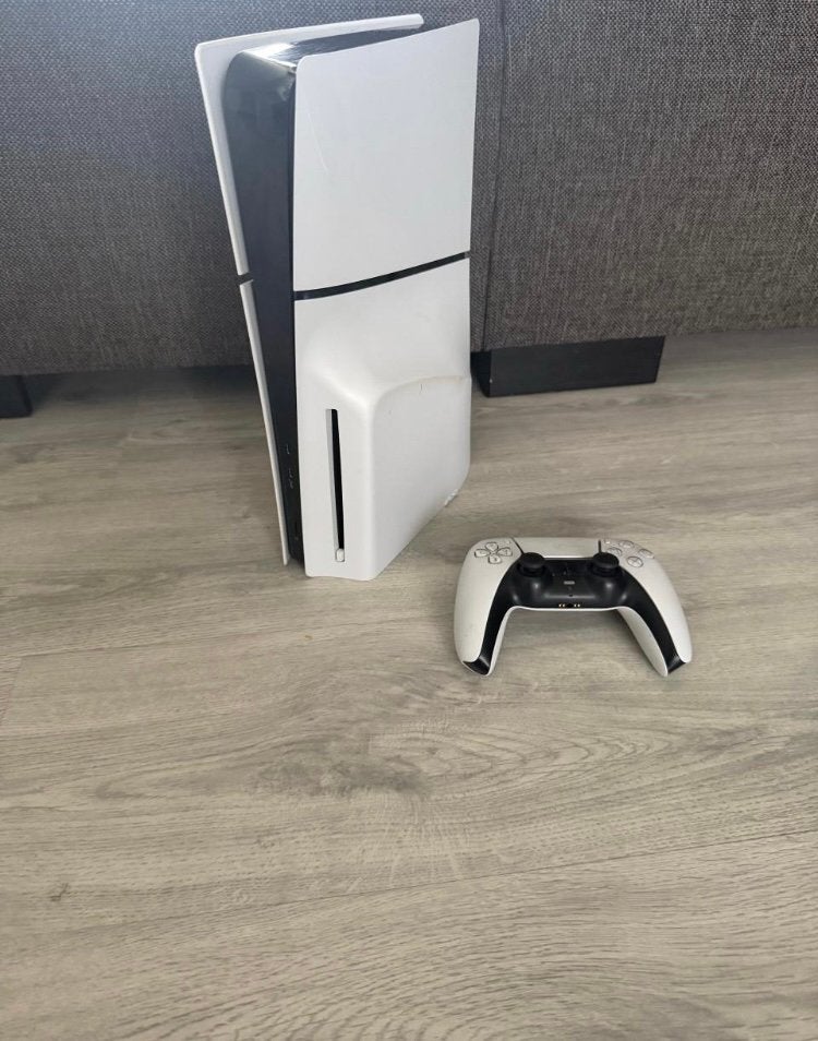 PS5 slim editie 1 TB, Games en Spelcomputers, Ophalen of Verzenden, Zo goed als nieuw, Playstation 5