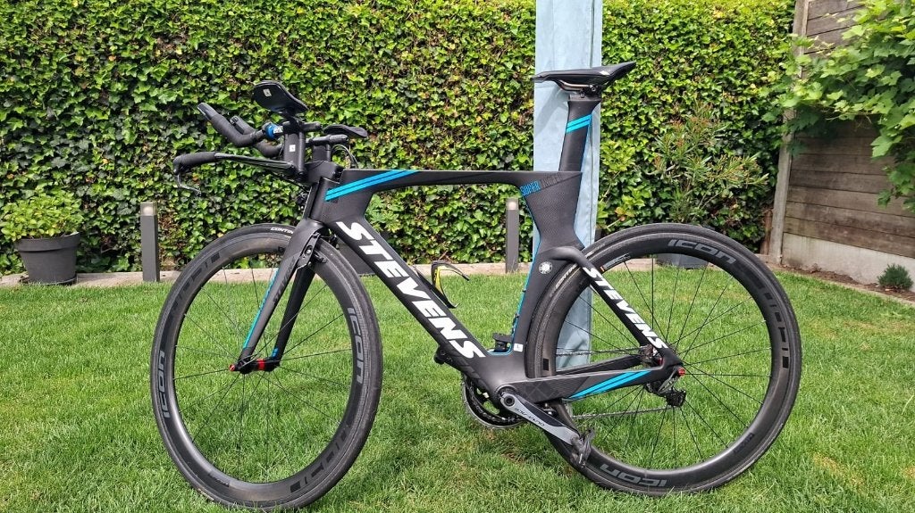 Tijdritfiets, Gebruikt, 15 tot 20 versnellingen, 53 tot 57 cm, Ophalen
