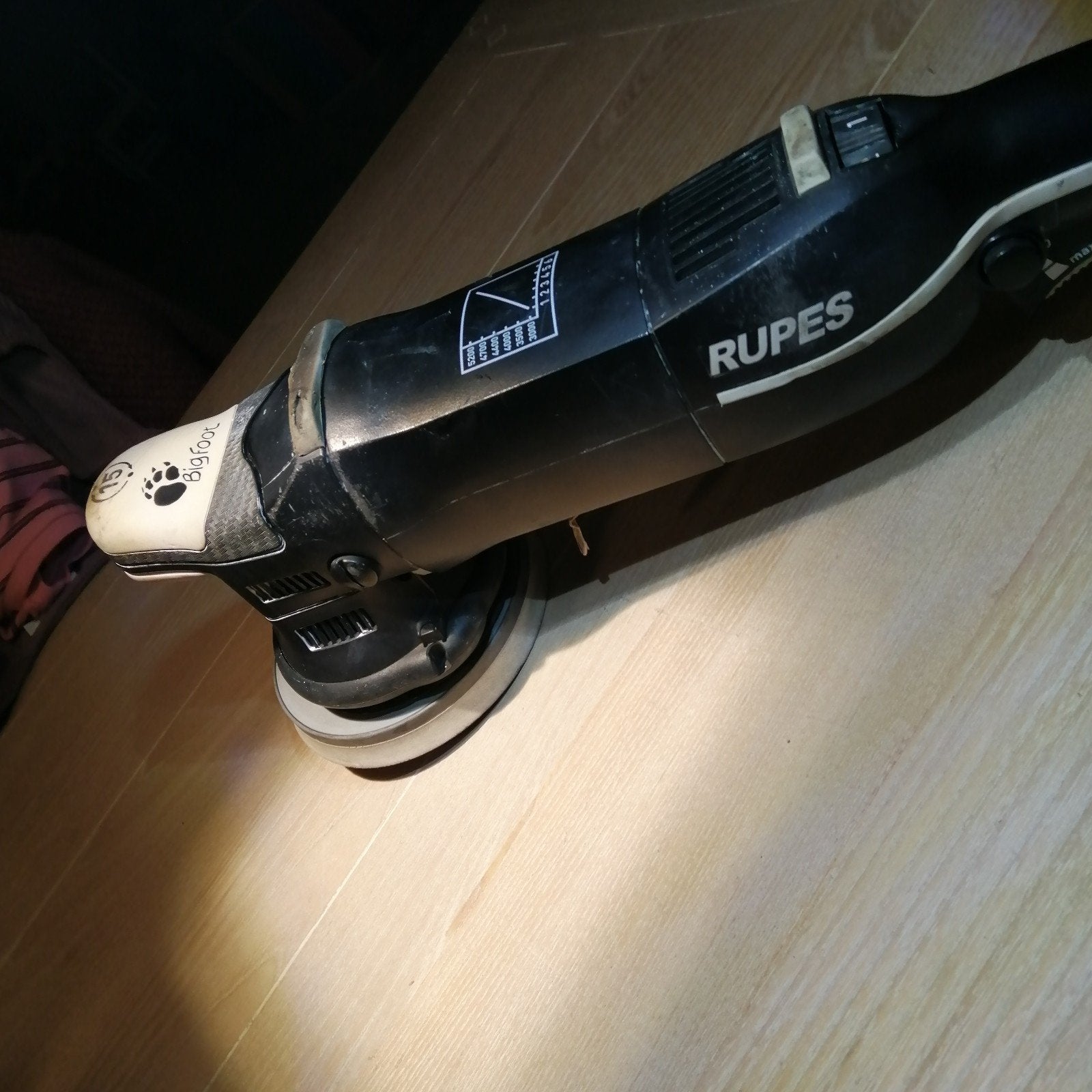 Rupes Bigfoot polijstmachine 15' start niet meer, Ophalen of Verzenden