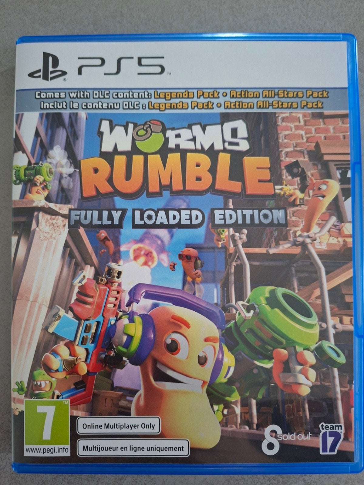 PS5 spel, Worms Rumble, nieuw, Enlèvement ou Envoi, Neuf