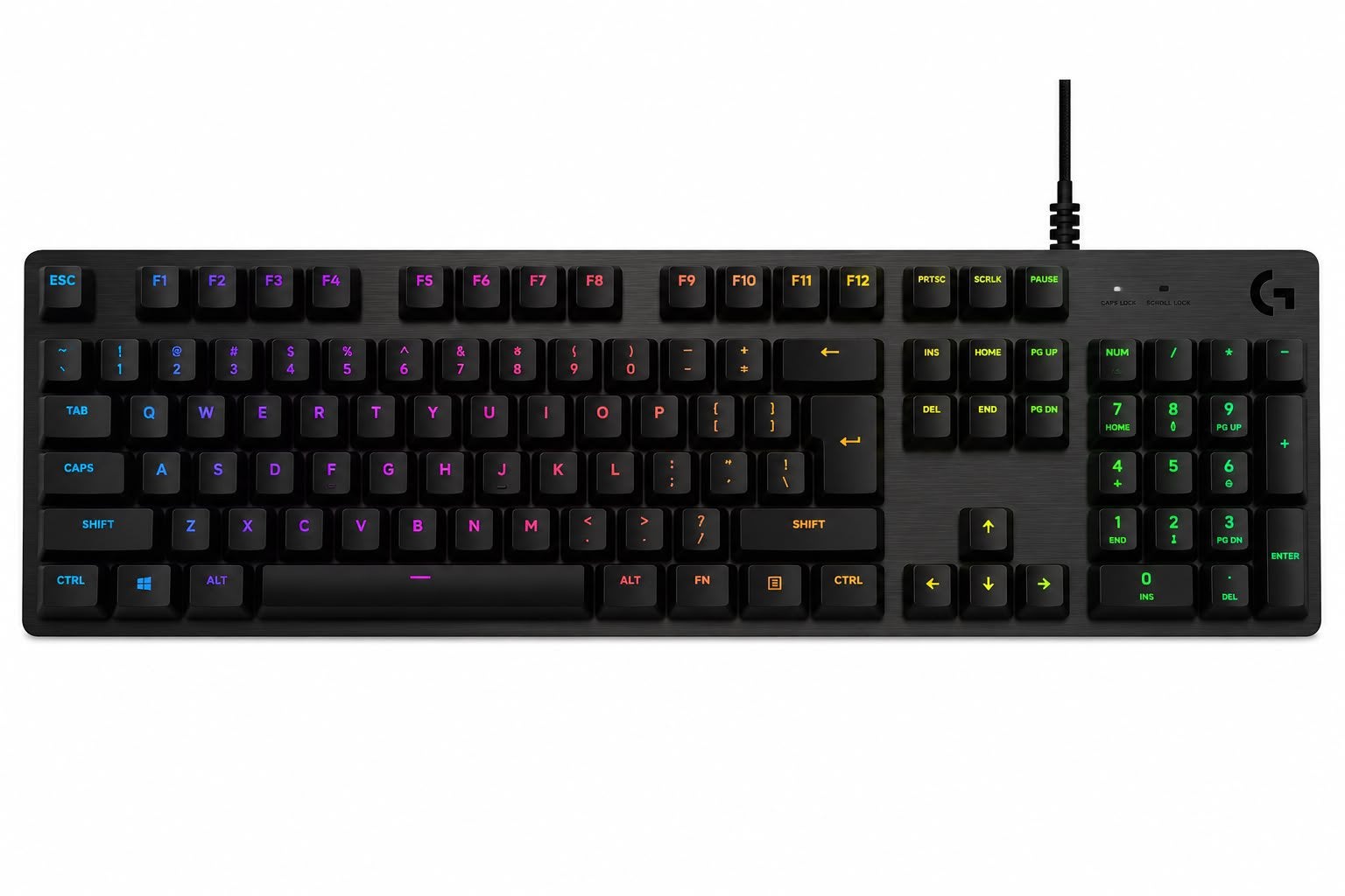 Logitech G512 Mechanical Gaming Keyboard, Computers en Software, Toetsenborden, Zo goed als nieuw, Gaming toetsenbord, Ophalen