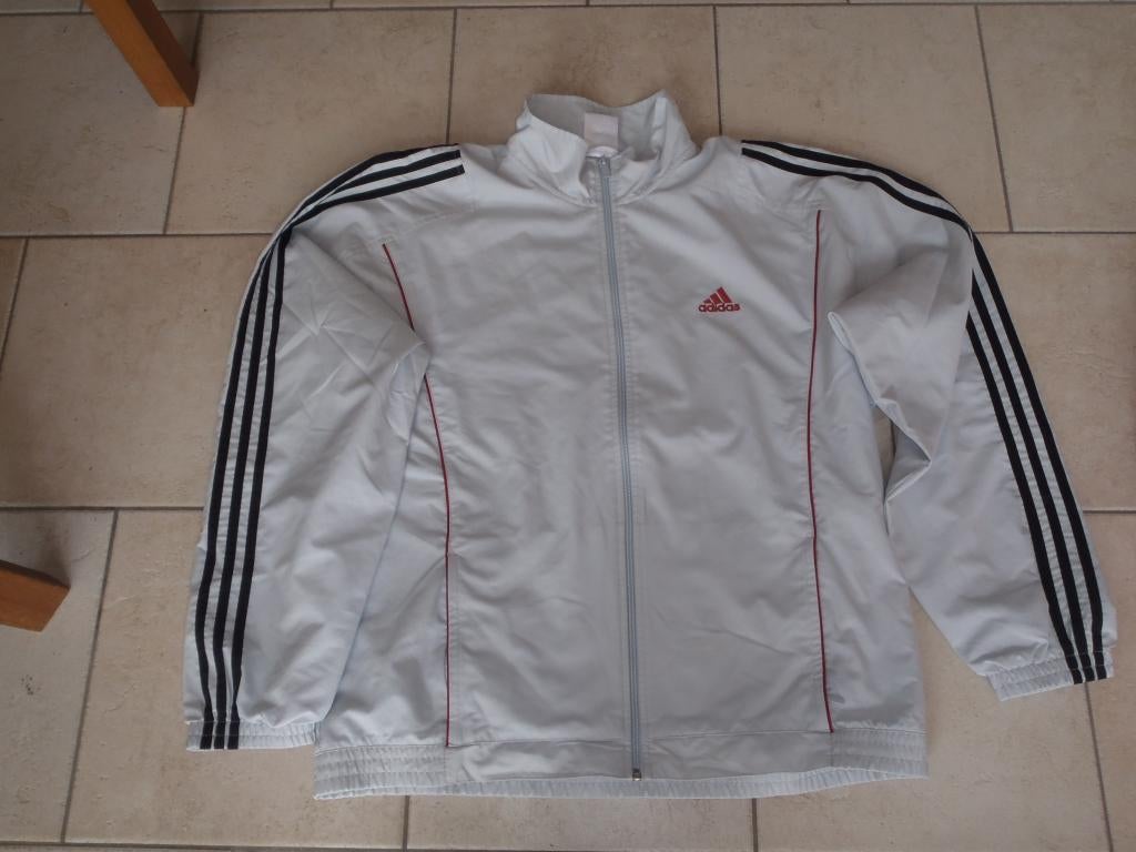 Veste training Adidas taille 8, Enlèvement ou Envoi, Comme neuf, ADIDAS, Général