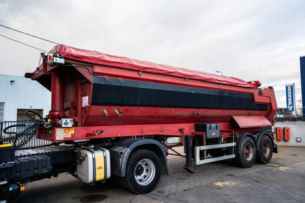 ATM A.T.M.- OKHS18/20D - HYDR. ACHTERDEUR (bj 2012), Overige brandstoffen, Bedrijf, Aanhangers en Opleggers, Te koop