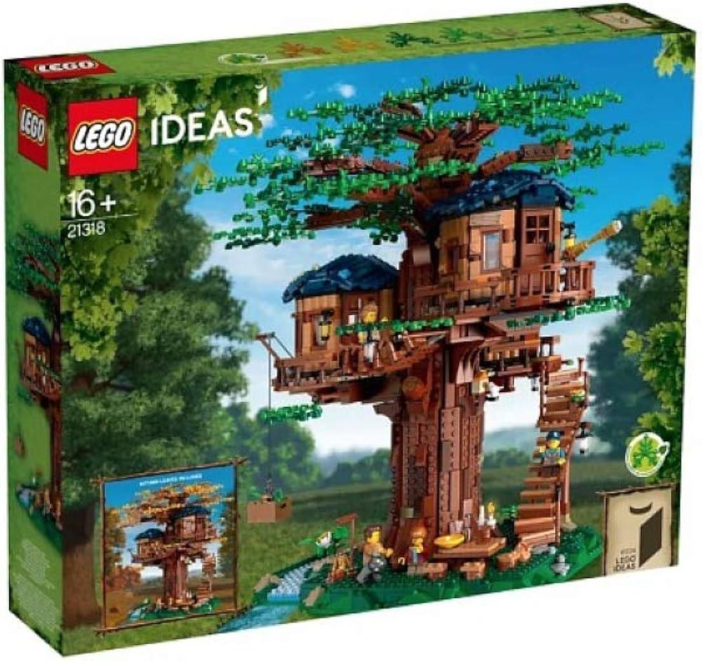 Lego boomhut 21318, Ophalen, Zo goed als nieuw, Lego