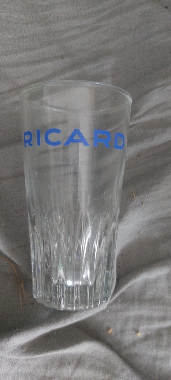 verre ricard écriture bleu, Enlèvement ou Envoi