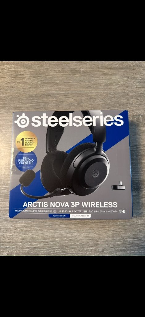 Steelseries arctis nova 3p wireless headset, Gaming, Draadloos, Nieuw, Ophalen of Verzenden