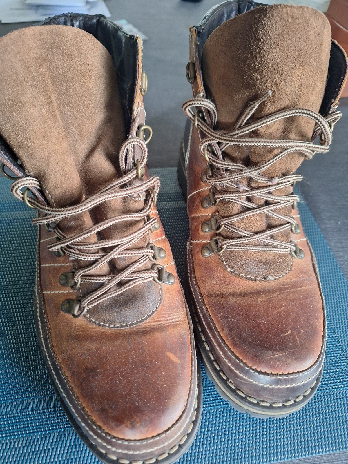 Schoenen heren, Ophalen