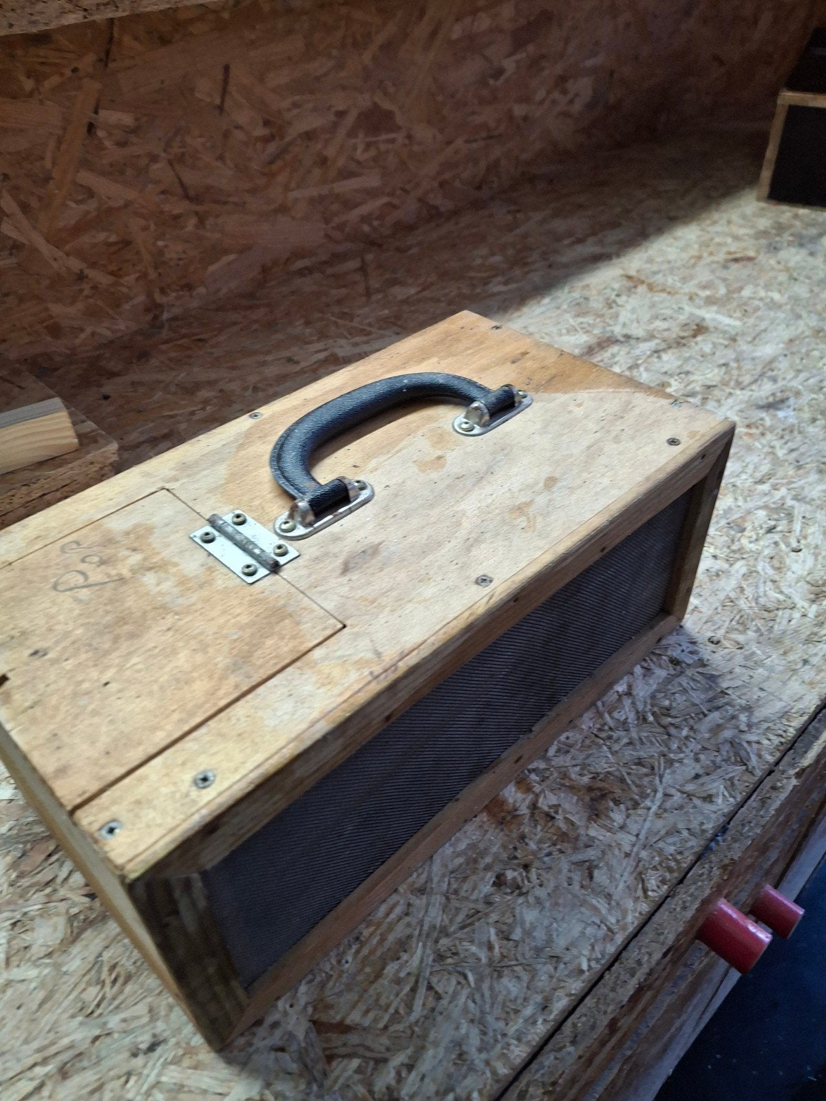 klein vervoer bakje, Animaux & Accessoires, Enlèvement, Utilisé, Bois, Autres types