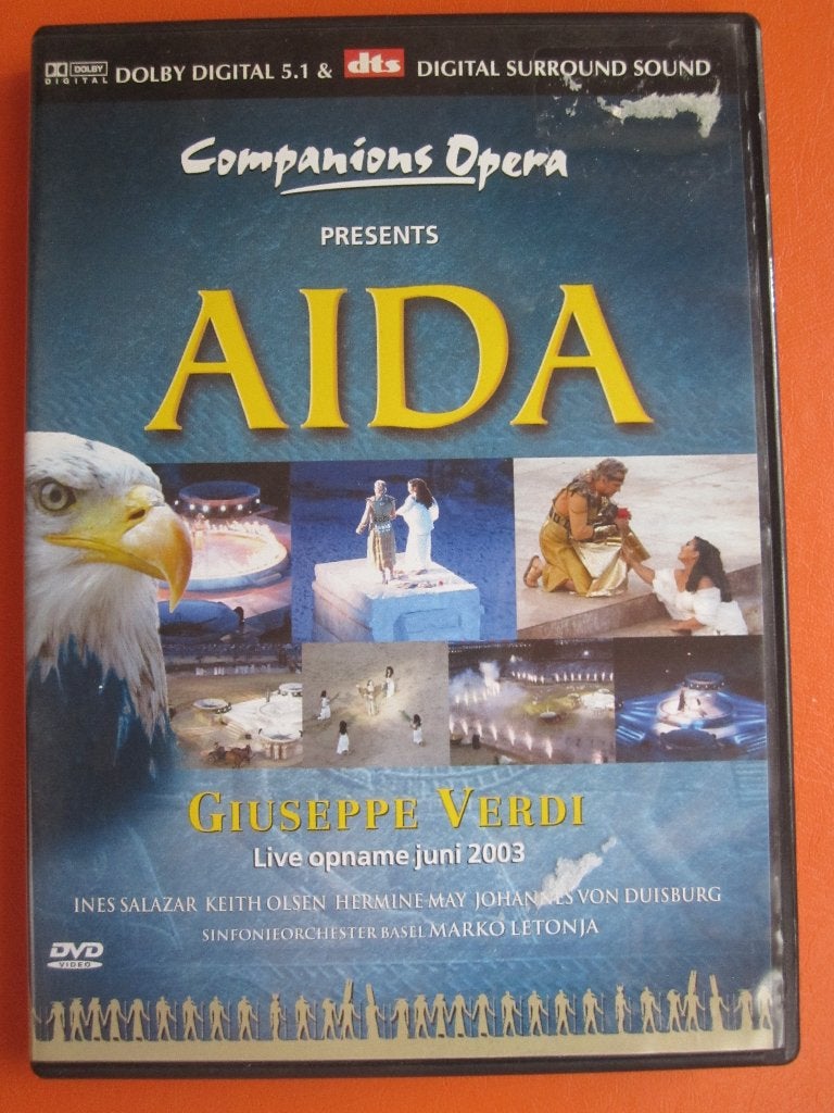 Aïda, Anglais, Italien, Spectacle de danse, Enlèvement ou Envoi