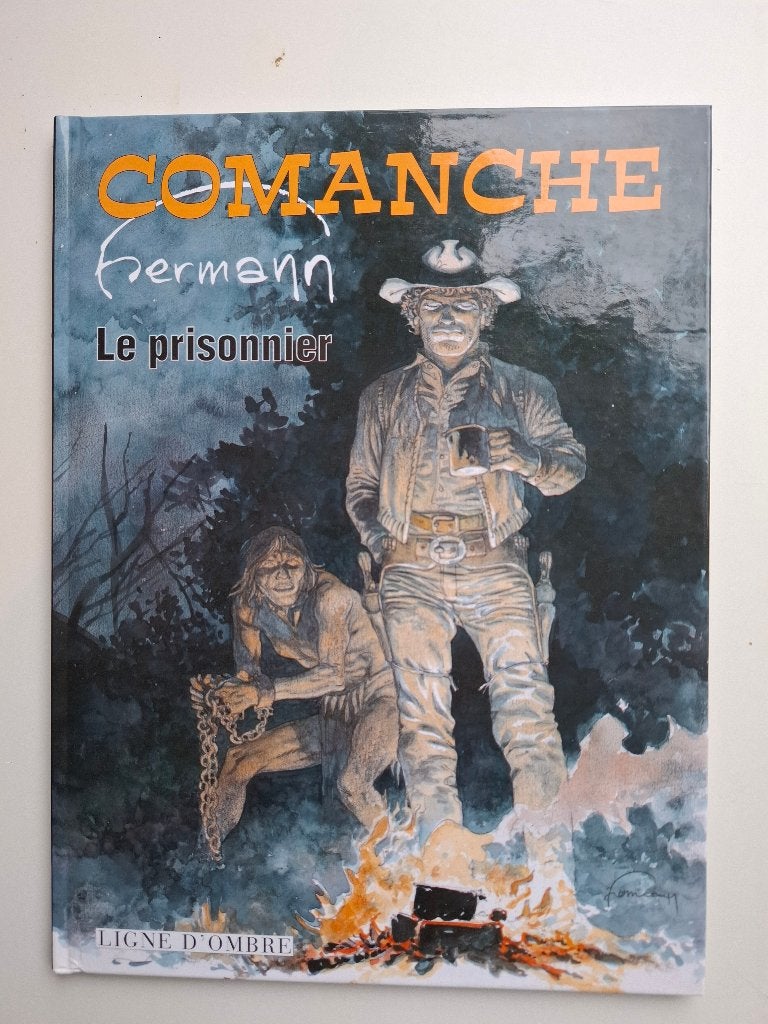 HORS SERIE COMANCHE "LE PRISONNIER" HERMANN TBE EO 1998, Livres, Une BD, Enlèvement ou Envoi, Comme neuf