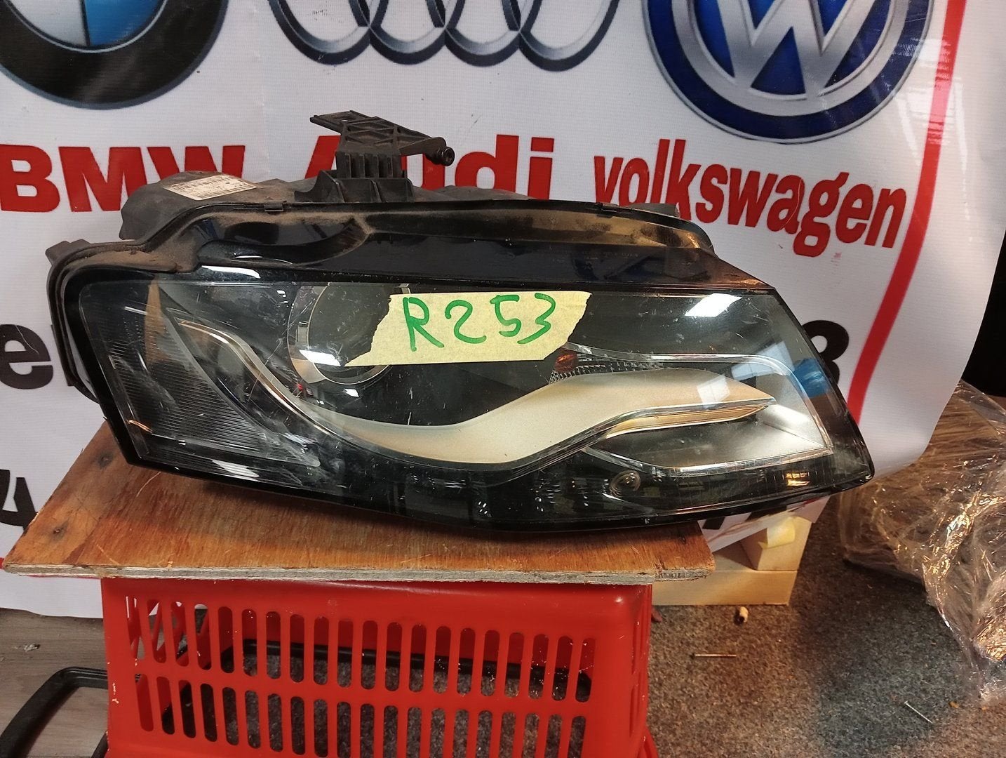 AUDI A4 B8 XENON LED KOPLAMP RECHTS 8K0941004P, Gebruikt, -, -, -