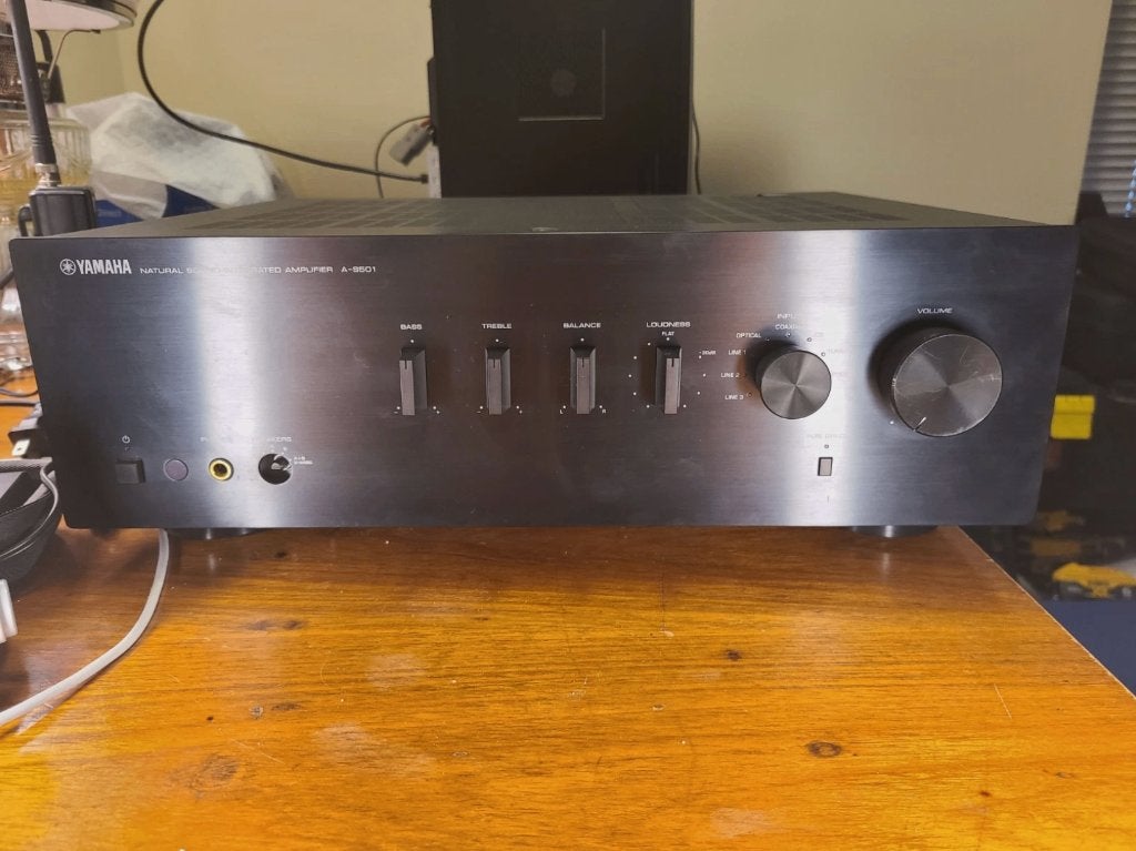 Yamaha A-S501 Integrated Amplifier, Ophalen of Verzenden, Zo goed als nieuw, Overige merken