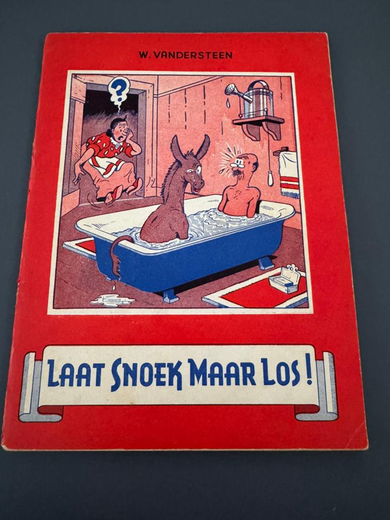 De familie Snoek 4. Laat Snoek maar los W.Vandersteen (1953), Eén stripboek, Ophalen of Verzenden, Gelezen