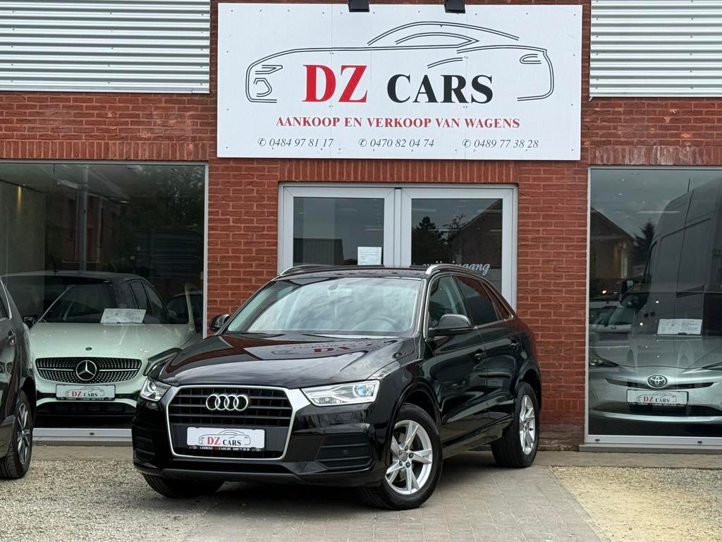 AUDI Q3 1.4TFSI 150CV S-TRONIC |NAVI | CUIR | KEY LESS |, Cuir, Entreprise, Garantie prolongée, Noir
