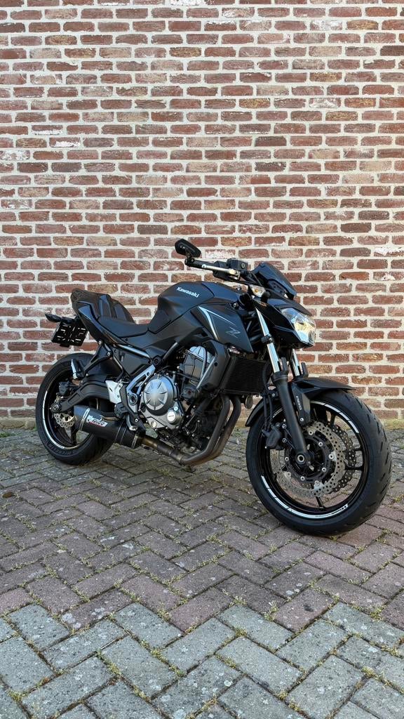 Kawasaki z650 35kw | FULL POWER | 2017 | 7500km, Motoren, 2 cilinders, Minimaal motorrijbewijs A2, 650 cc, 12 t/m 35 kW