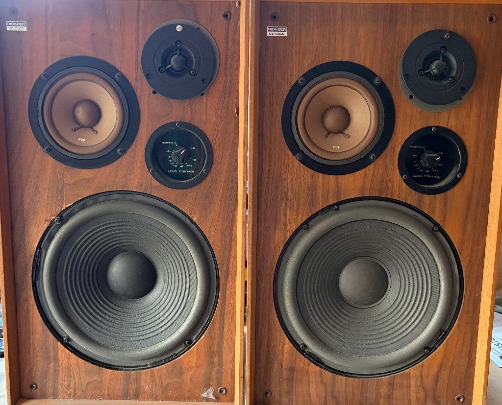 Pioneer luidsprekers retro CS-E500, Ophalen, Vloerstaande luidspreker, Gebruikt, Pioneer