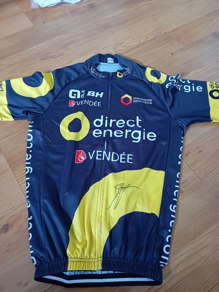 wielershirt DIRECT ENERGIE (Niki Terpstra), Ophalen of Verzenden, Zo goed als nieuw