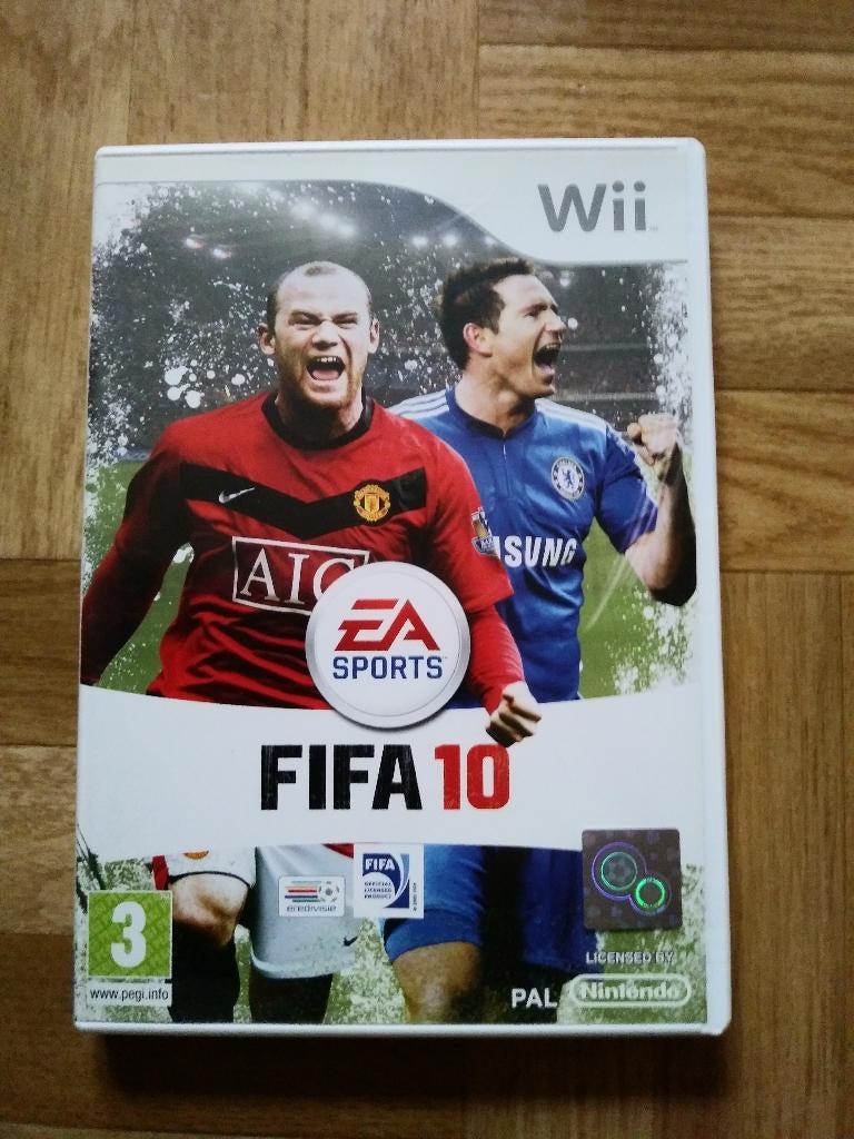 Jeu de football FIFA 10 pour Wii ou Wii U, Enlèvement ou Envoi, À partir de 3 ans, 3 joueurs ou plus, Sport