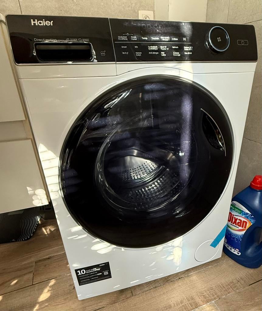 Lave-linge / Machine à laver - Haier HW90 Silence & Wifi, Electroménager, 1200 à 1600 tours, Classe énergétique A ou plus économe