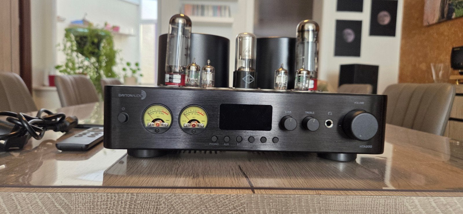 Te koop Dayton Audio HTA200 buizenversterker, Ophalen, Versterker